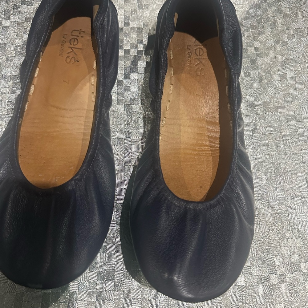 Tieks Women's Dark Blue Ballet Flats